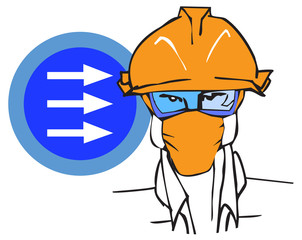 job series - worker / clipart