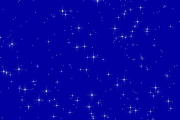 Christmas Stars At Night 