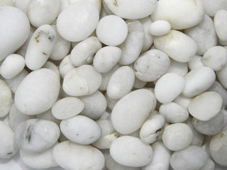 White cobbles