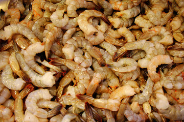 shrimp cleaned