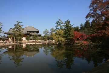 Obraz premium Templo de Nara III, Japon
