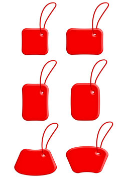 etichette rosso