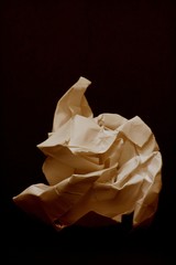 Crumpled paper