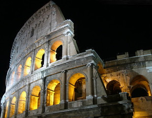 Colosseo at night, Roma