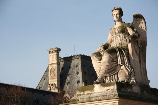 Une statue des Tuileries