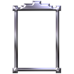 3D Silver Frame 