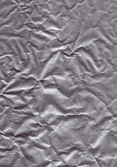 Metal Foil Wrinkled