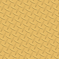Golden Diamond Plate
