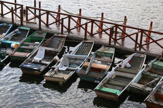 Barcas muertas