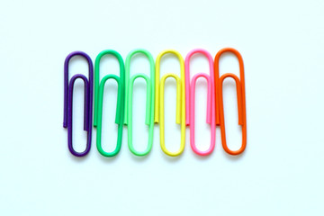 colorful clips