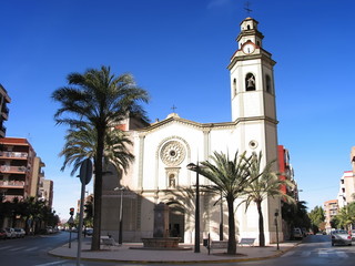 Ermita de San Luis Beltran en Torrente (Valencia) Spain - obrazy, fototapety, plakaty