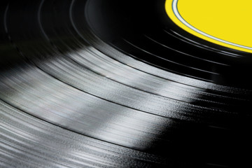Vinyl Record Close-up