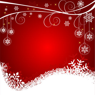 Christmas background vector 