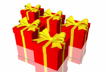 Obraz premium gift box