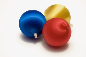 Three Christmas Balls