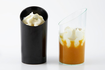 Entrante de Calabaza y nata