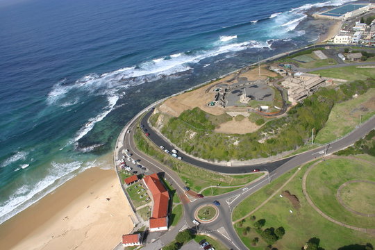 Aerial View Of Fort Scratchley - Newcastle