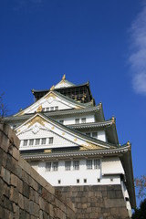 Fototapeta premium Castillo de Osaca III, Japon