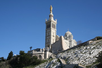 Notre Dame de la Garde &agrave; Marseille