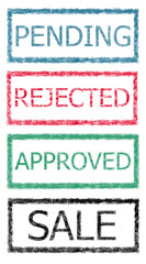 stamp of  access and sales