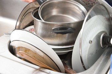dirty dishes