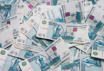 russian rubles 