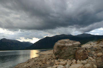Storm Over Twin Lakes