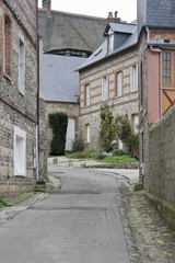 Fototapeta na wymiar Small village in Normandy France