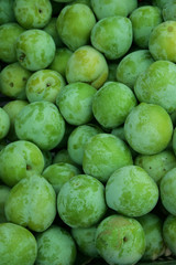 Ciruelas verdes