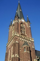 Fototapeta na wymiar Katholische Pfarrkirche St. Peter u. Paul Aldekerk