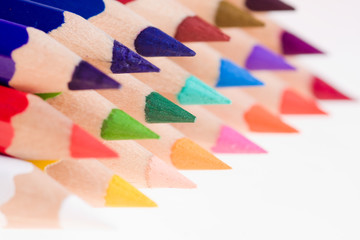 Sharpened Colored Pencils