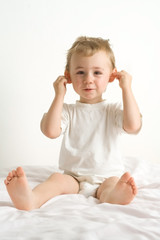 Fototapeta premium Cute toddler