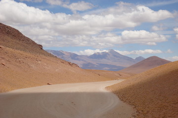 Fototapeta na wymiar Désert du Lipez, sud de Bolivie.