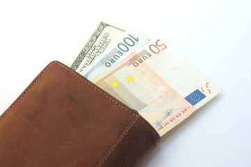money in the wallet
