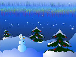 christmas landscape