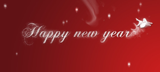 Fototapeta na wymiar Happy new year - obsidiandawn.com