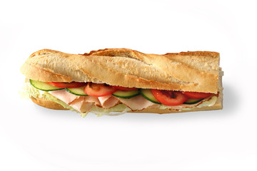 Sandwich baguette