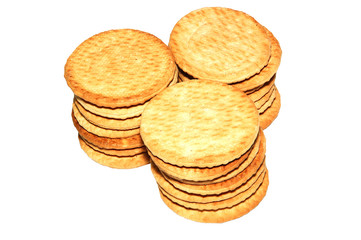 Baking, pastry isolated on a white background.