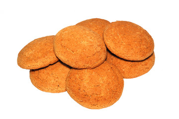 Baking, pastry isolated on a white background.