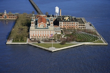 Ellis Island.