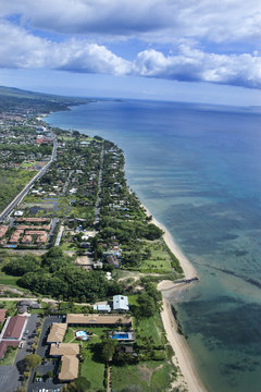 Maui coastline.