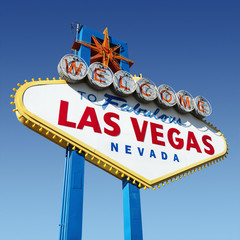 Las Vegas welcome sign. © iofoto
