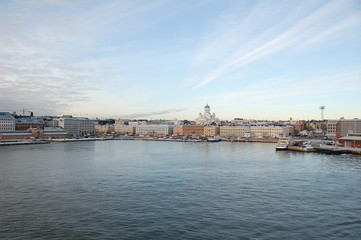 Fototapeta na wymiar Helsinki panorama