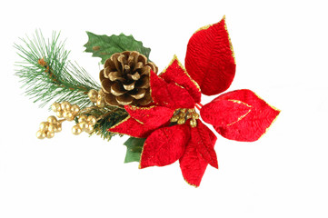 Poinsettia decoration