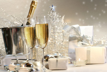 Champagne glasses