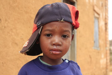 enfant à la casquette madagascar