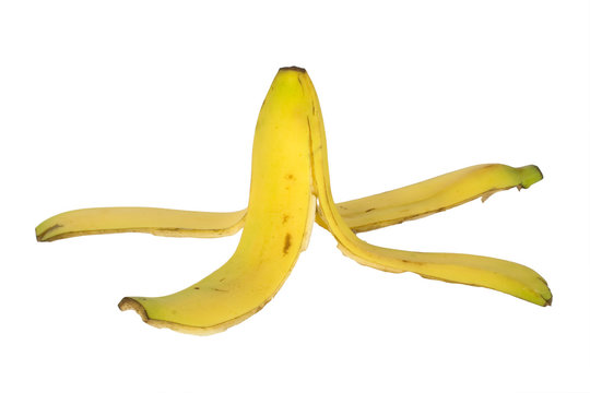 Banana peel - danger