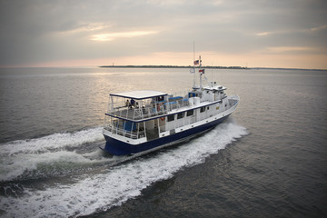Passenger ferry boat. - 5328936