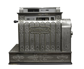 Old cash register