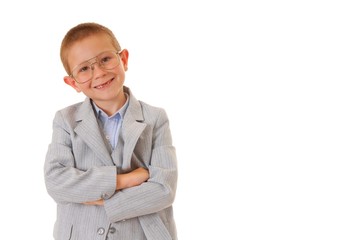 Boy Businessman